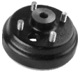 Brake Drum-Premium (Heavy Duty) Hub Center, EZGO Electric 1982-up & Gas 2-Cycle 1982-1993 (4260-B29)