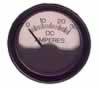 Round Face Ammeter, EZGO Chargers pre PowerWise (3454-B25)